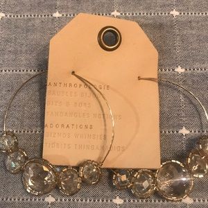 Large Hoop Earrings - Anthropologie, NWT
